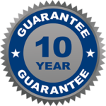 10 year guarantee icon