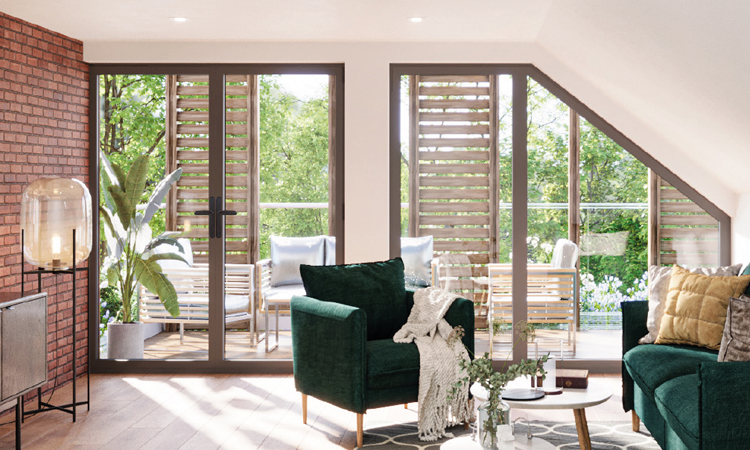 Abbey aluminium french door