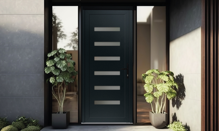 Abbey aluminium residential door